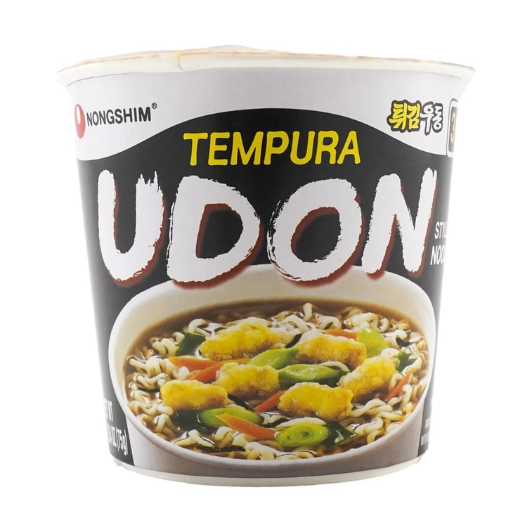 韩国NONGSHIM农心 即食天妇罗乌冬面 拉面韩式方便面 杯装 75g 5