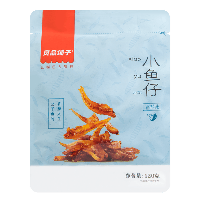 良品铺子 小鱼仔 香辣味 120g