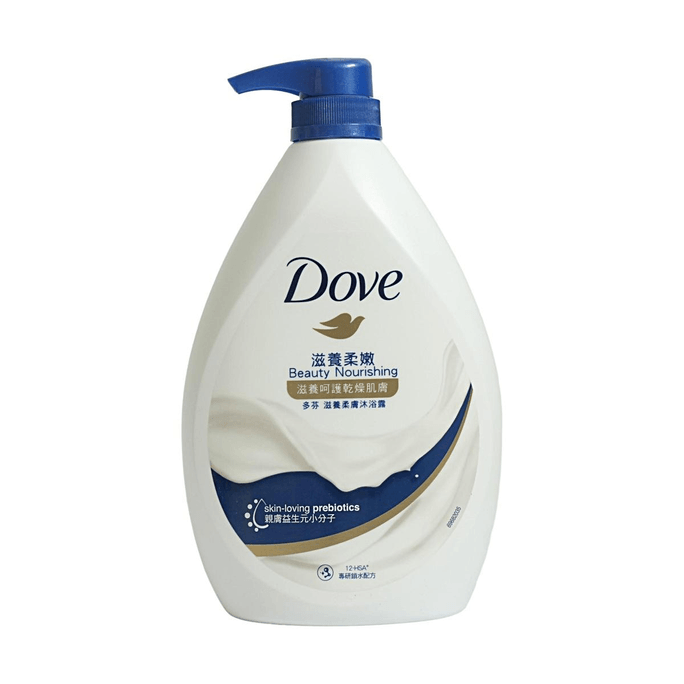 日本DOVE多芬滋养柔肤沐浴露 900ml【滋养柔嫩】【亲肤益生元】【专研锁水】
