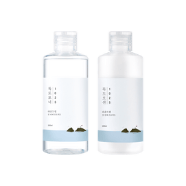 韩国ROUND LAB柔恩莱 1025独岛化妆水+乳液 200ml*2【平衡舒缓水乳套装】