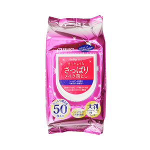 S SELECT||ポータブル ラージサイズ さわやかメイク落としワイプ||50 枚