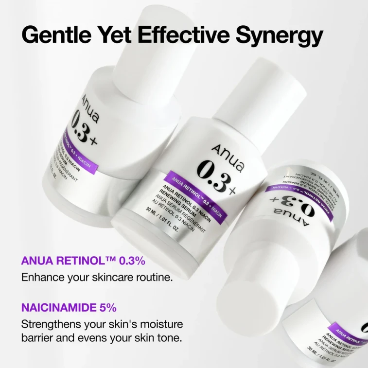 Nano Retinol 0.3% + Niacin Renewing Serum 30ml 4