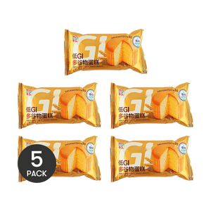 저GI 멀티그레인 케이크 2.33oz *5【5팩】【트랜스 지방 0%】