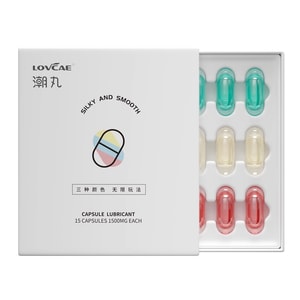 [중국 직배송] 아이웨이캉 플레저 필스, 플레저 캡슐, 여성 오르가즘 강화 액상, 항문 윤활제, 성인용품, 15캡슐/박스
