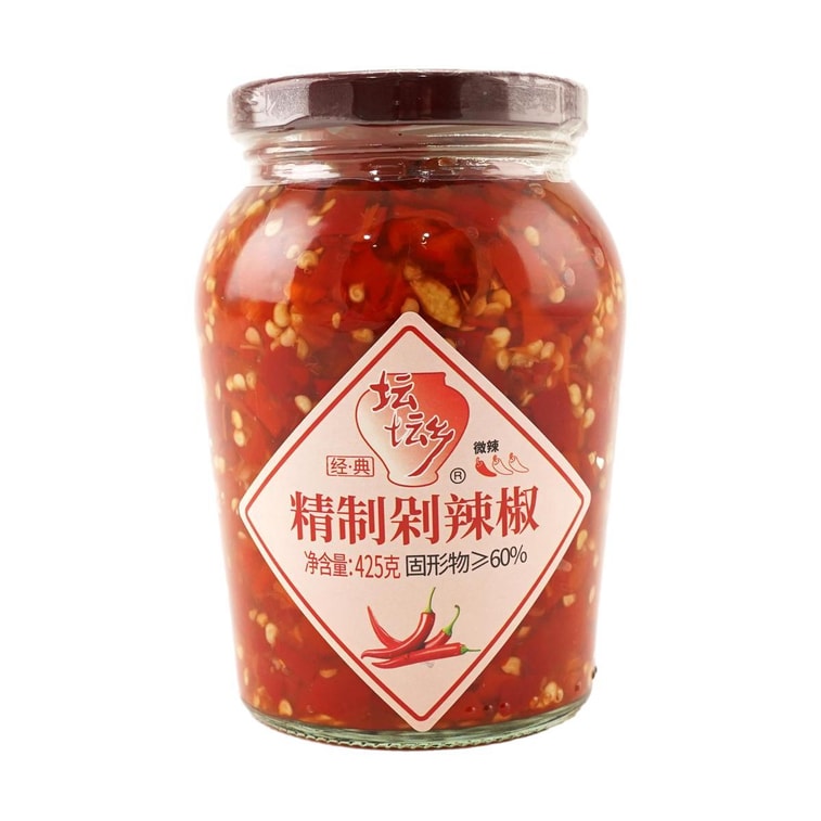 Piment rouge haché, 15 oz【Sauce pimentée spéciale du Hunan】 4