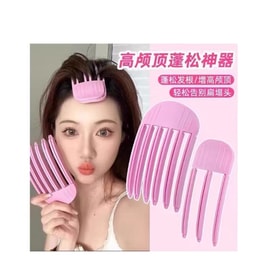  High skull top hair root fluffy clip artifact forehead bangs fixed clip 6 tooth comb 2