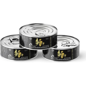 100% Canadian Black Cod Liver Pate for Cats and Dogs 100g Case of 12 cans