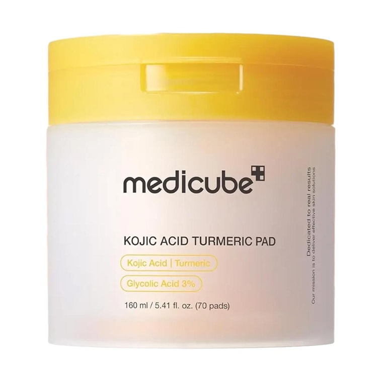 韓國MEDICUBE美蒂秋芙 傳明酸薑黃維他命精華濕敷棉片 70片 改善暗沉 去老廢角質煥發 深層補水 舒緩鎮靜 妝前服帖 敏感肌適用 3
