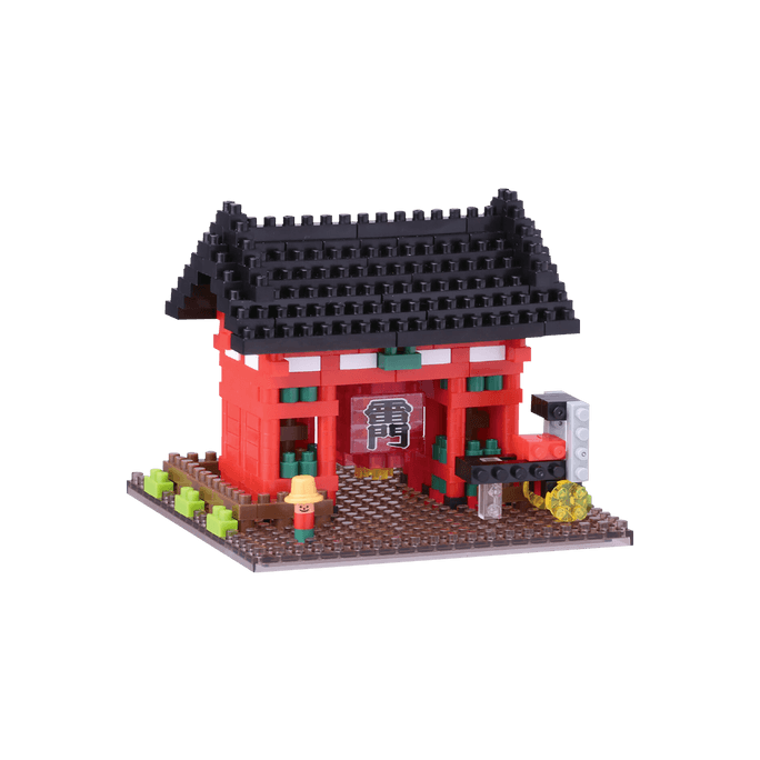 NANOBLOCK Sight to See Series Building Blocks World Famous Buildings Kaminarimon
