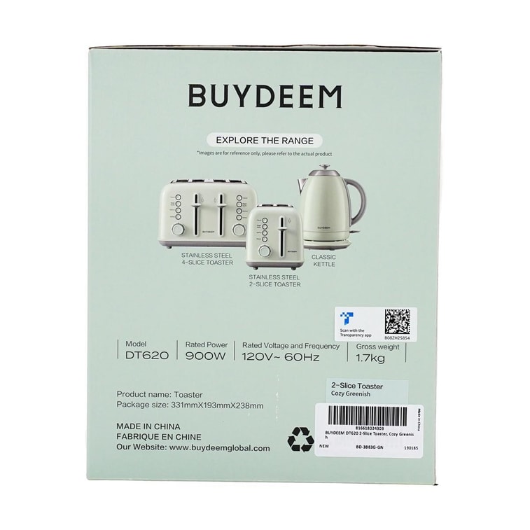 DT620 2구 토스트기 4.83 파운드 10