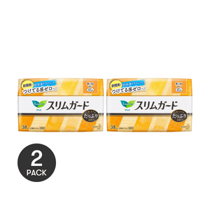 【バリューパック】スリムガード 無香料 羽なし生理用ナプキン サイズ1 / 170mm 76枚入り