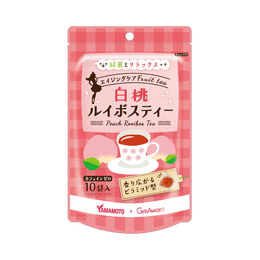 YAMAMOTO KANPO 山本漢方||香醇白桃路易波士茶||2g×10袋