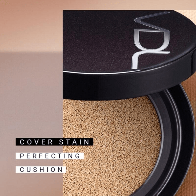 [한국 직배송] VDL 쿠션 파운데이션, 광채, 오래 지속, 피부 친화적, 소프트 포커스, 유분 조절, 가벼운 사용감, 커버력 ​​좋은 누드 메이크업 BB 크림 15g #A02 라이트 애프리콧 4