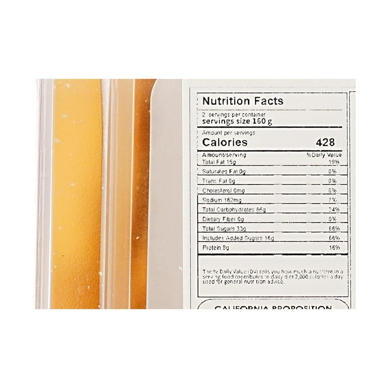 フレッシュミルクライスクラスト乳製品スナック、5.64オンス【砂糖不使用】 5