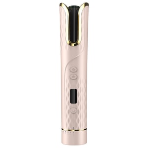 중국에서 직접 메일 Coopever 전기 헤어 컬러 무선 컬링 아이언 휴대용 헤어 살롱 USB 충전 완전 자동 회전 스타일링 로즈 골드