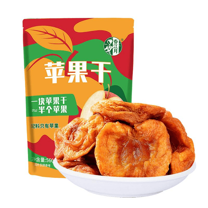【中国直邮】 春江月 新疆苹果干无糖精无添加阿克苏苹果干 250g*1包