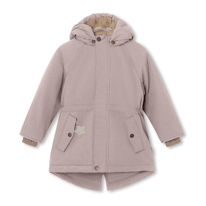 MINI A TURE Kids Vikania Fleece Lined Winter Jacket - Cloudy Rose 12Y/152cm