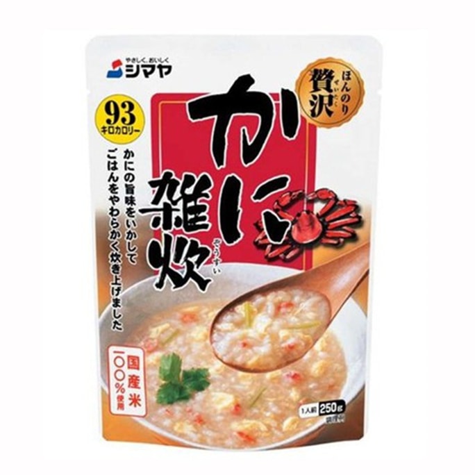 JAPAN Crab Porridge 250g