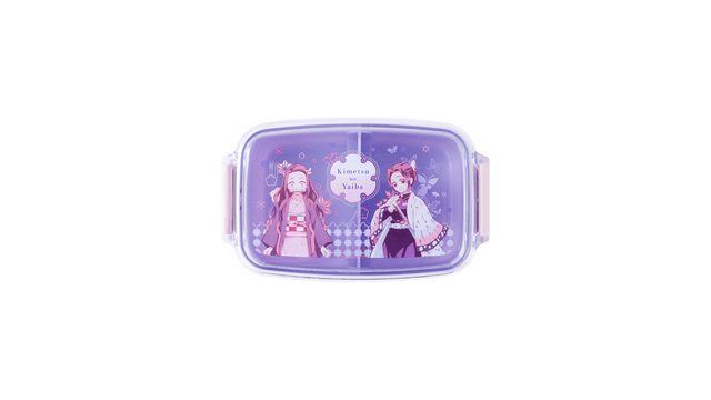 Lunch Box Demon Blade (with Partition) Made in Japan PL-1R Lavender Nezuko