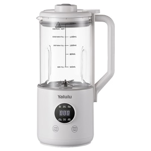 [중국 직배송] YALULU 두유 제조기 & 블렌더 1200ml, 완전 자동, 가열 및 여과 불필요, 잔여물 없음, 6가지 기능, 110V