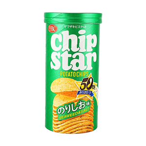 Chip Star Baked Potato Chips, Seaweed and Salt, 1.59 oz【50th Anniversary Edition】