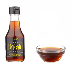 Chaozhou-Shantou Specialty Shrimp Oil Seasoning, Household Pickles Special Fish Sauce Seasoning Mix, Original Shrimp Oil Seasoning Sauce 150ml*1