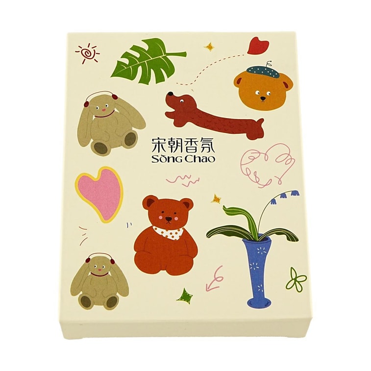 宋朝 扑通扑通家族系列毛绒公仔玩偶 可爱卡通香薰扩香摆件 怦怦跳跳香氛兔 勇气 12