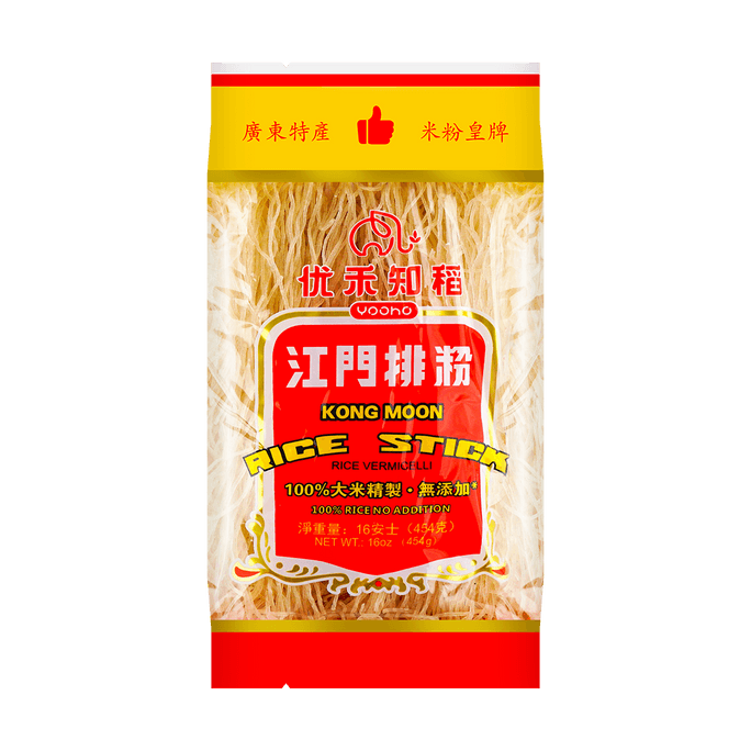 优禾知稻 江门排粉 454g【细米粉干早餐炒米粉原料】