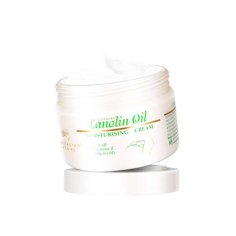 澳洲GM澳芝曼 綿羊脂深度滋潤霜綿羊油乳霜 維生素E霜大白罐 全能百搭 保濕保濕 250g 乳霜 全家可提供 5