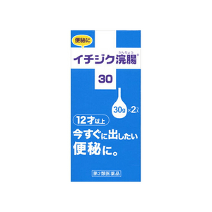 Ichijiku Enema 30 [30g × 2]