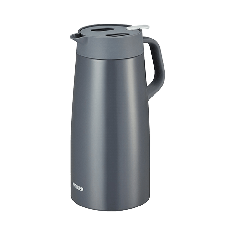 TIGER Scandinavian style simple stainless steel thermos jug dark gray 2L 