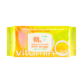 SABORINO Morning Facial Mask Sheet #Vitamin C 30 Sheets