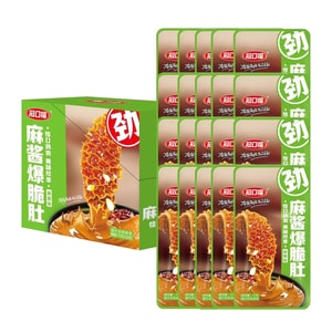 冠口福 老北京麻酱味素脆肚15g*10包解馋小零食