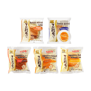 日本D-PLUS 天然酵母面包 枫糖+蓝莓+草莓巧克力+焦糖+盐黄油 400g【5种口味5件组合装】【营养早餐】