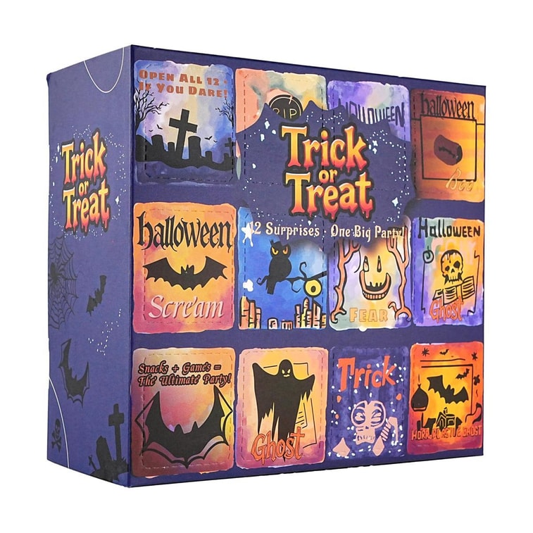 【ハロウィン限定】トリック・オア・トリート ミステリーキャンディ ブラインドボックス – 12個の不気味ないたずらキャンディ + サプライズ | カウントダウンカレンダーギフト 7
