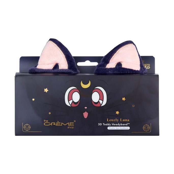 Lovely Luna 3D Teddy Headyband™【Sailor Moon Limited Edition】