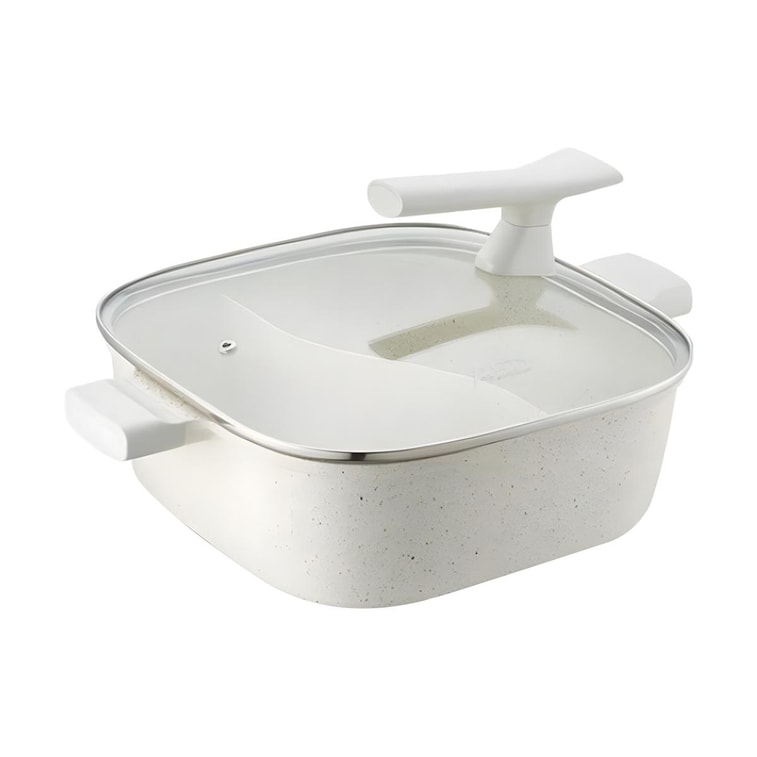Non-stick Square Hot Pot with Two Flavors, 11 inch 3