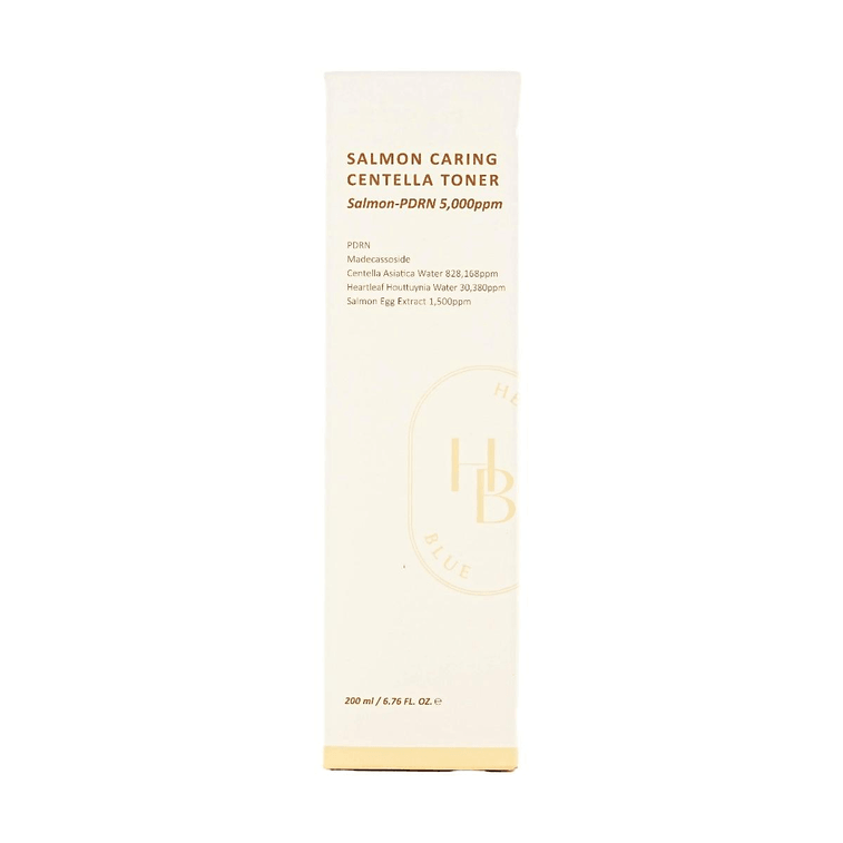 Salmon Caring Centella Toner, 6.76 fl.oz.+ Salmon Caring Centella Cream, 3.38 fl.oz.【Value Pack】 6