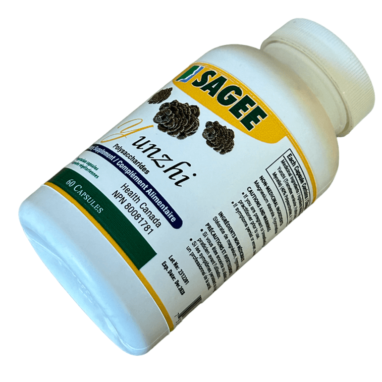 加拿大 SAGEE 雲芝丹 500mg 60粒入 3