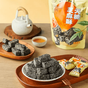 盒马 无糖芝麻酥 206g【粒粒醇香 酥脆不甜腻】【高钙高蛋白 健康小零食】