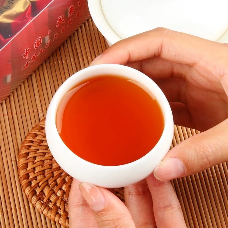 山家芳茗 武夷山 正山小种 高山红茶【提升消疲 利尿 抗氧化】养生茶 武夷山红茶  花香醇厚150克 30包 围炉煮茶 含天然茶多酚 茶黄素 具有抗氧化活性 5