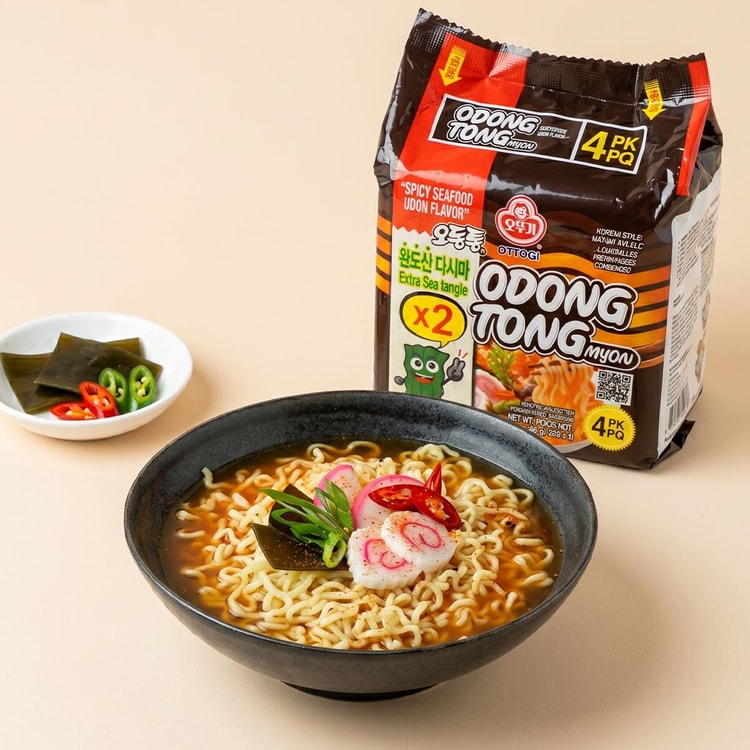 OTTOGI / OTOKI Odong Tong Myon - Spicy Seafood Udon with Extra