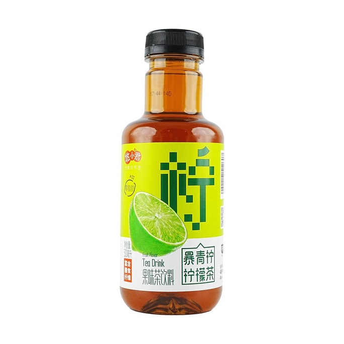 悠小君 暴青檸 果味檸檬茶 500ml【0脂 富含膳食纖維】
