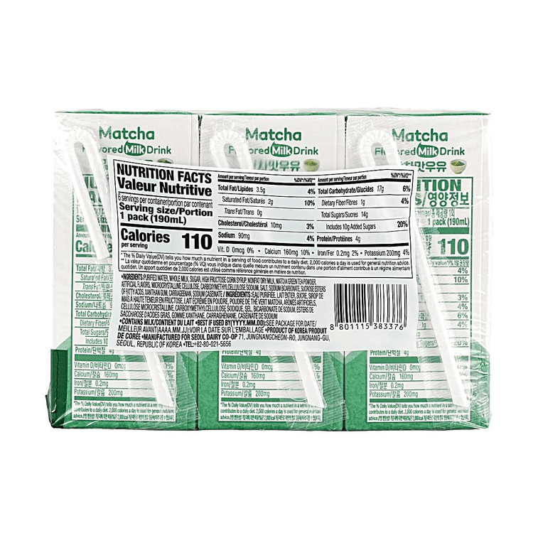 Milk-Based Drink-Matcha 6.43 fl oz*6 Packs 5