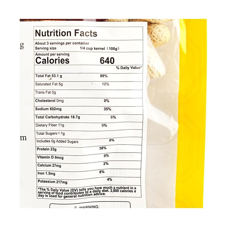 Salty Dried Peanuts, 10.58 oz 6