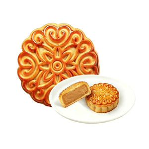 【중국 직배송】 은점 두유 자스민 월병 80g【부드러운 두유 베이스】【은은한 자스민 꽃향 속재료】