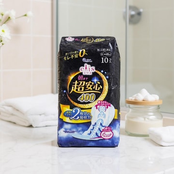 Ultra Absorbent Feminine Period Pads with Wings, Size 6, 10pcs