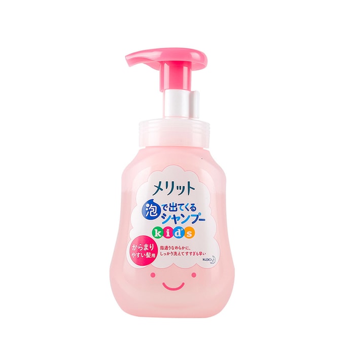 【日本直邮】KAO花王 儿童洗护无硅洗发水水蜜桃香300ml