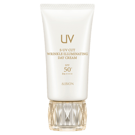 ALBION S-UV Cut Wrinkle Illuminating Day Cream SPF50+ PA++++ 50g【UV Protection + Anti-Wrinkle + Brightening Triple Care】
