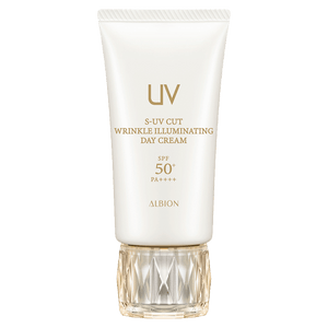 アルビオン S-UVカットリンクルイルミネーティングデイクリーム SPF50+ PA++++ 50g【紫外線防御＋シワ改善＋ブライトニング トリプルケア】